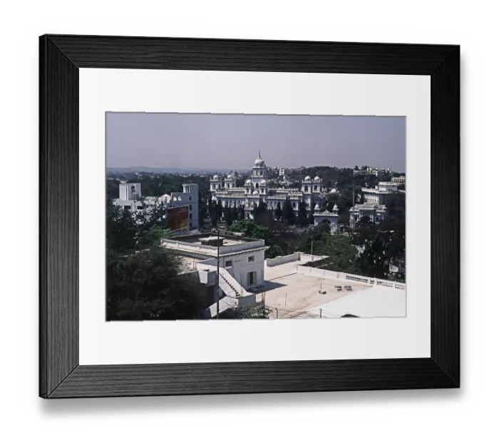 Framed Print : Aerial view of Legislative Assembly Building