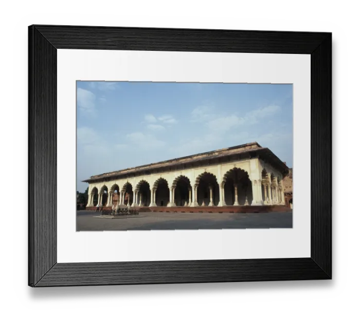 Framed Print : Diwan I Am, Agra Fort, Agra, Uttar Pradesh