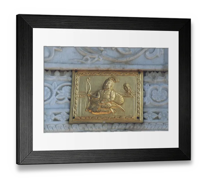 Framed Print : Carving at Hazur Sahib Nanded, Nanded Framed Print : Carving at Hazur Sahib Nanded, Nanded