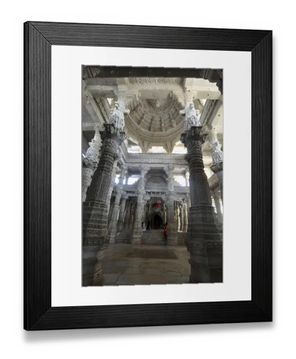 Framed Print : Ranakpur jain temple, pali, rajasthan, india, Asia
