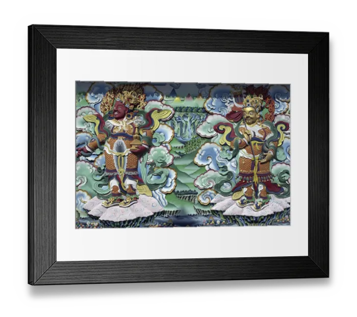 Framed Print : Wall of monastery, sarnath, varanasi