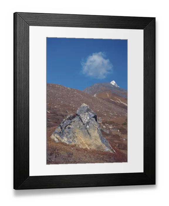 Framed Print : Landscape Himalayas Uttarakhand, India, Asia