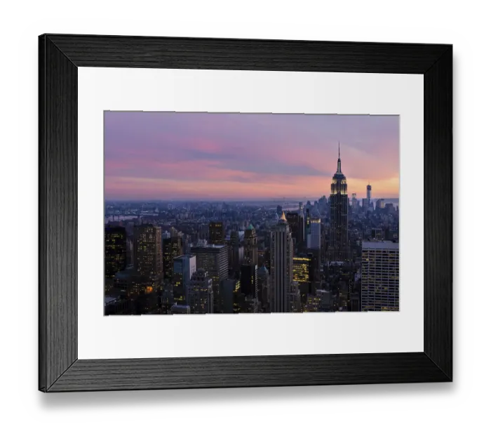 Framed Print : Empire State Building, New York City, USA