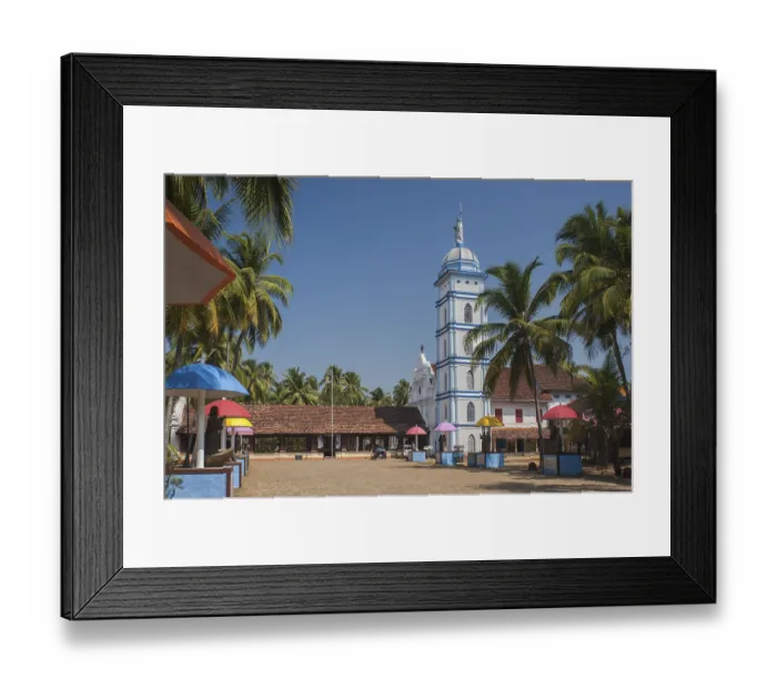 Framed Print : Syro Malabar catholic church, palayur