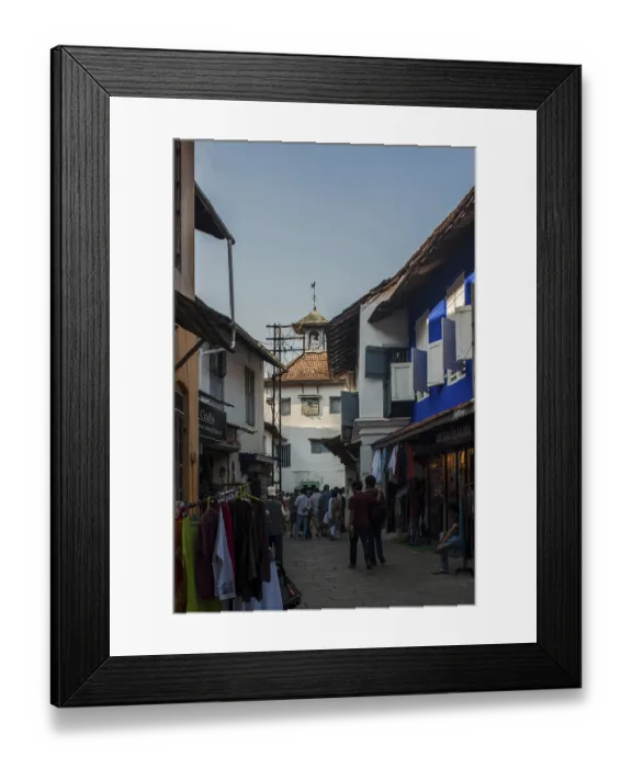Framed Print : Paradesi Synagogue, Kochi, Kerala, India, Asia