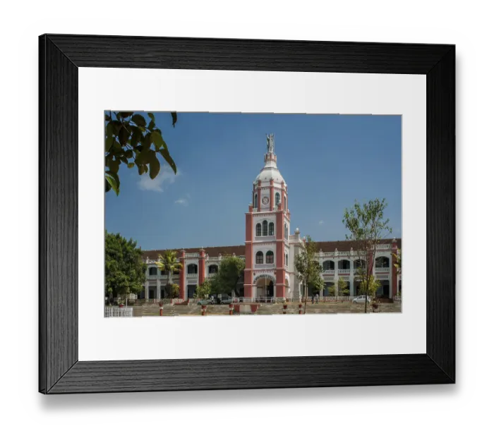 Framed Print : St berchmans college, changanacherry Framed Print : St berchmans college, changanacherry