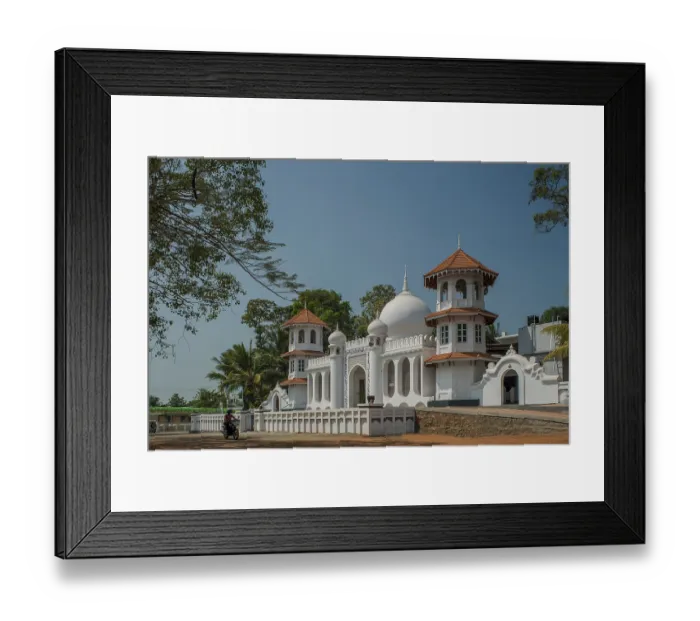 Framed Print : Puthanpalli Juma Masjid, Changanassery