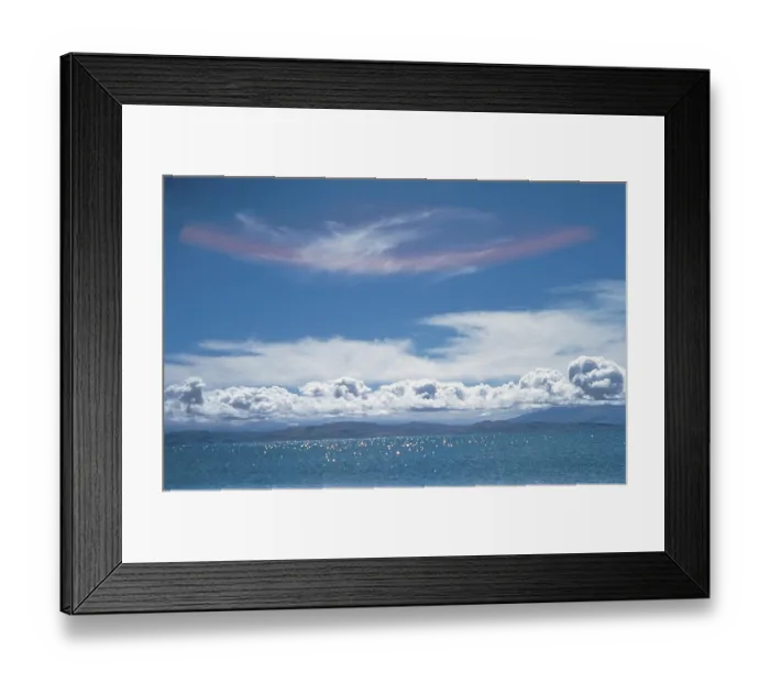 Framed Print : Mansarovar lake, Tibet, china, Asia