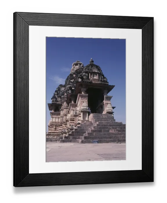 Framed Print : Vishvanatha temple in Khajuraho