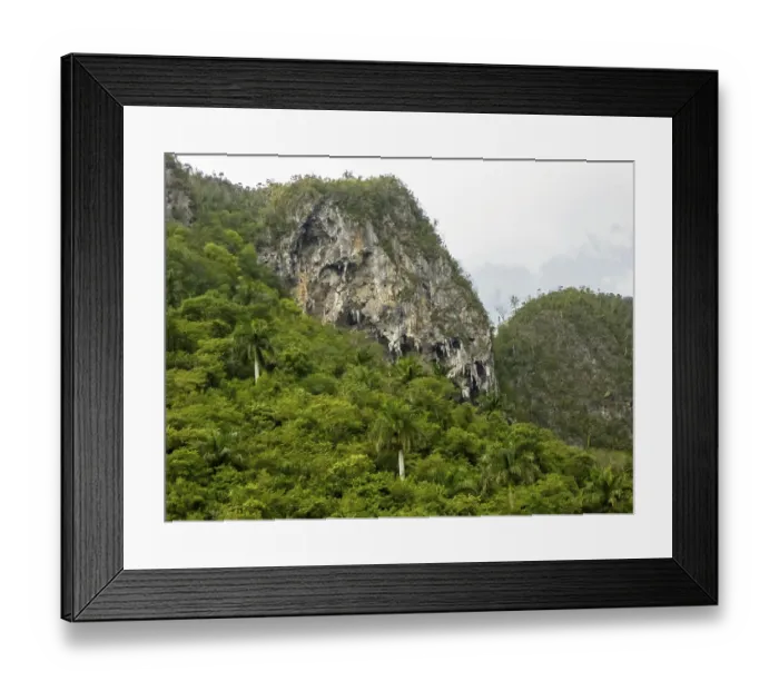 Framed Print : Karst mountain in the Vinales Valley