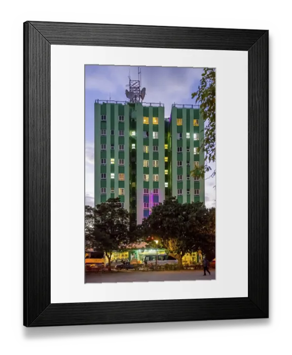 Framed Print : Hotel Santa Clara Libre at Vidal Park Framed Print : Hotel Santa Clara Libre at Vidal Park