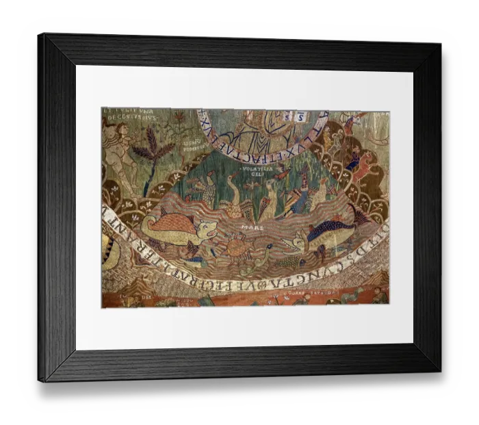 Framed Print : TapAs de la creaciAu Framed Print : TapAs de la creaciAu