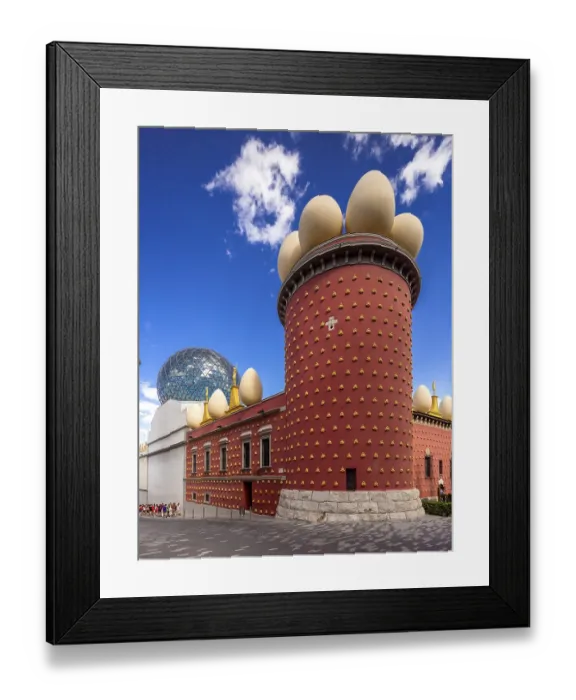 Framed Print : Dali Museum, Dali Museum in Figueres Framed Print : Dali Museum, Dali Museum in Figueres