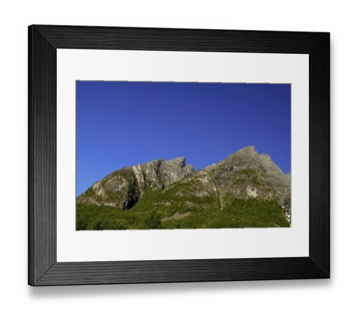 Framed Print : Trollstigen Camping, Innfjorden Framed Print : Trollstigen Camping, Innfjorden