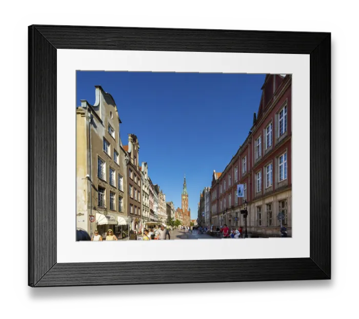 Framed Print : GdaAsk, Gdansk, GdaAsk Town Hall