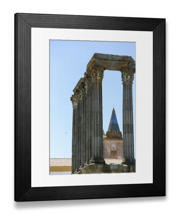 Framed Print : The Temple of Diana in Evora, Evora