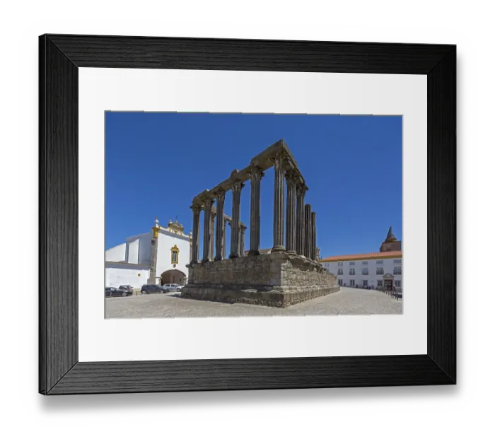 Framed Print : The Temple of Diana in Evora, Evora