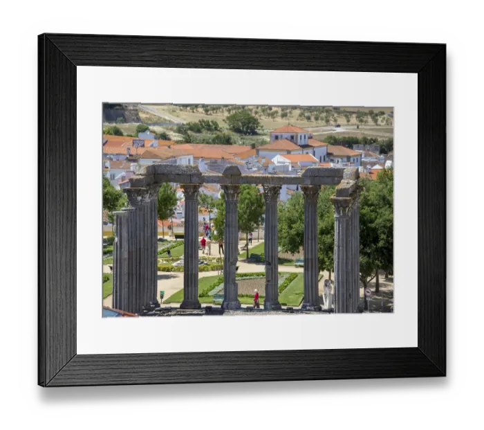 Framed Print : The Temple of Diana in Evora, Evora