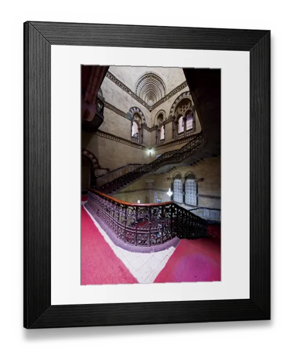 Framed Print : Inside Victoria Terminus VT now Chhatrapati Shivaji Terminus CST