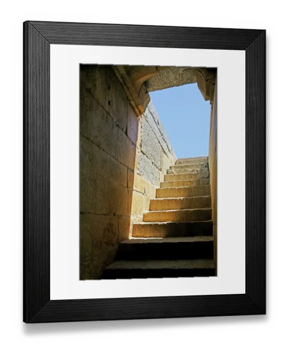 Framed Print : Mahanavami Didda, Hampi, Vijayanagar