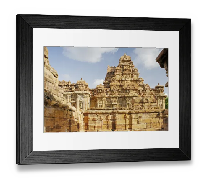 Framed Print : Pattadkal, Karnataka, India World Heritage