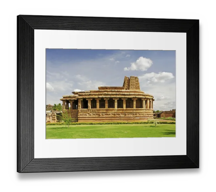 Framed Print : Durga temple 7th C century, Aihole