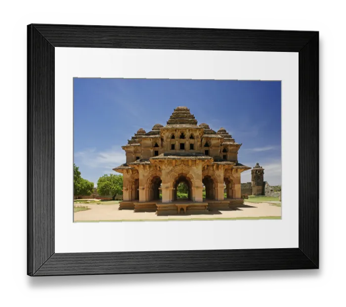Framed Print : Lotus Mahal, Hampi, Vijayanagar