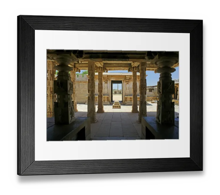 Framed Print : Hazara Rama temple, Hampi, Vijayanagar