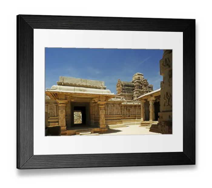 Framed Print : Hazara Rama temple, Hampi, Vijayanagar