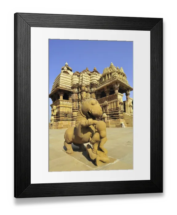 Framed Print : Jagadambi temple Khajuraho madhya pradesh india