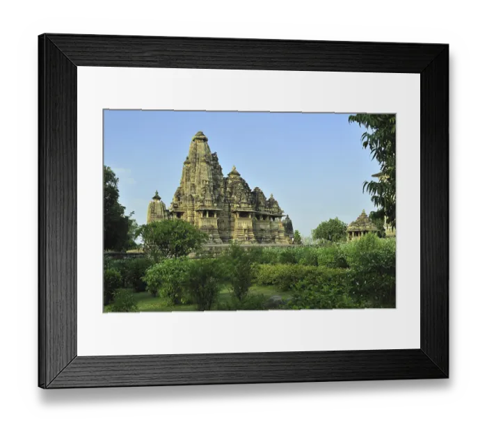 Framed Print : Vishvanath temple Khajuraho madhya pradesh india Framed Print : Vishvanath temple Khajuraho madhya pradesh india