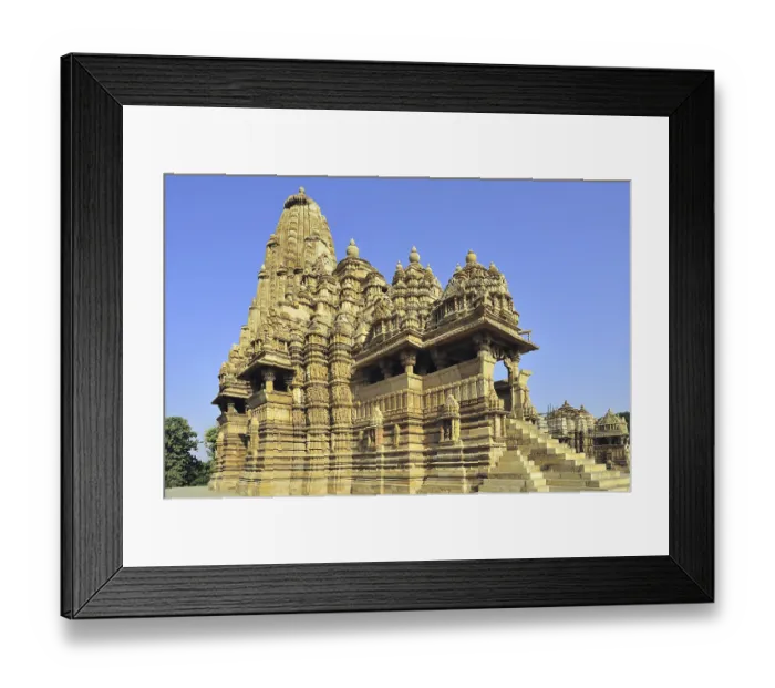 Framed Print : Kandariya mahadeva temple khajuraho madhya pradesh india