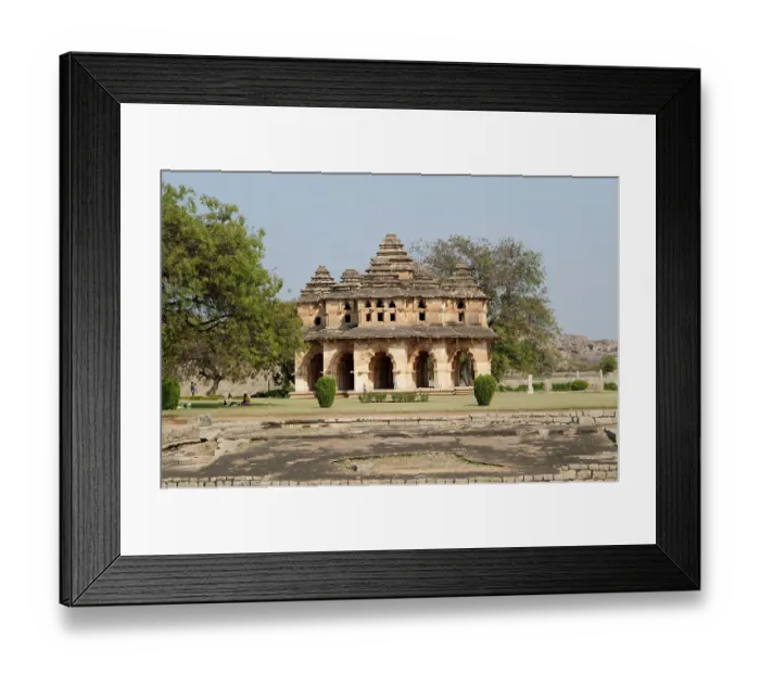 Framed Print : Lotus mahal, Hampi, Karnataka, India