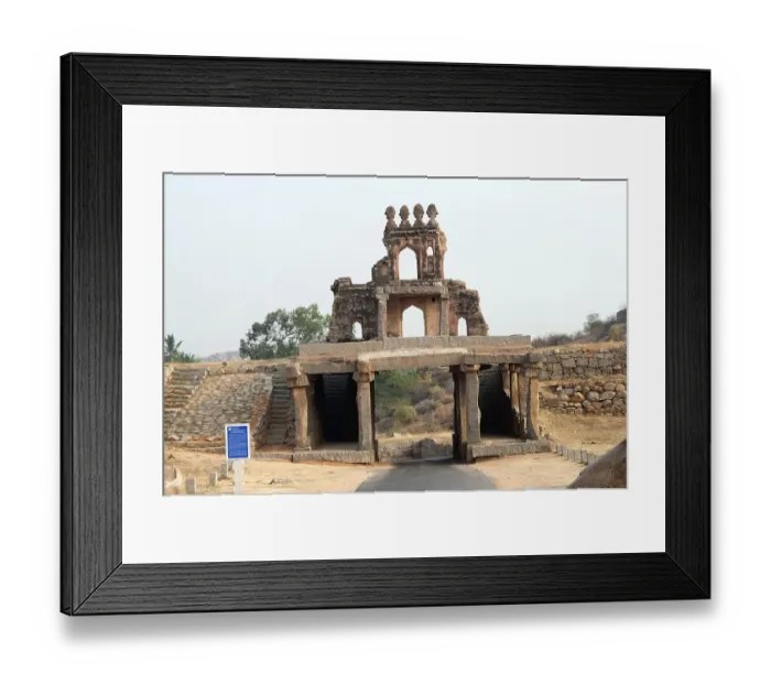Framed Print : Talarigatta gate, Hampi, Karnataka, India Framed Print : Talarigatta gate, Hampi, Karnataka, India