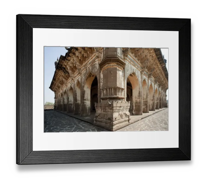 Framed Print : Ibrahim rouza, Bijapur, Karnataka, India Framed Print : Ibrahim rouza, Bijapur, Karnataka, India