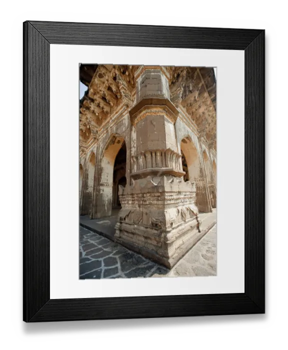 Framed Print : Ibrahim rouza, Bijapur, Karnataka, India
