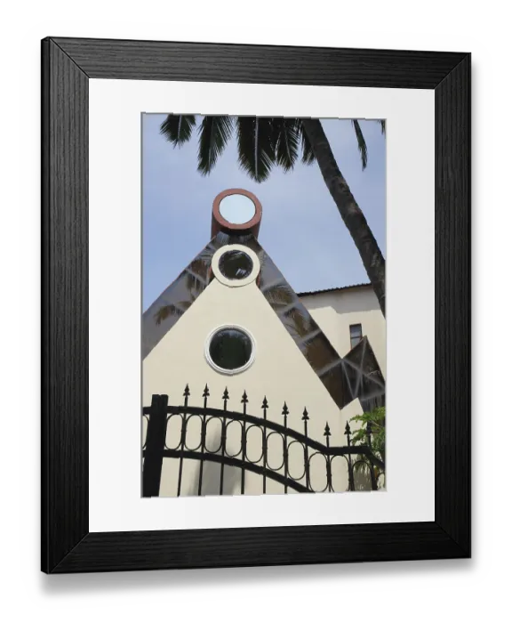 Framed Print : Holy Trinity Church Benaulim Goa Maharashtra India Asia September 2010