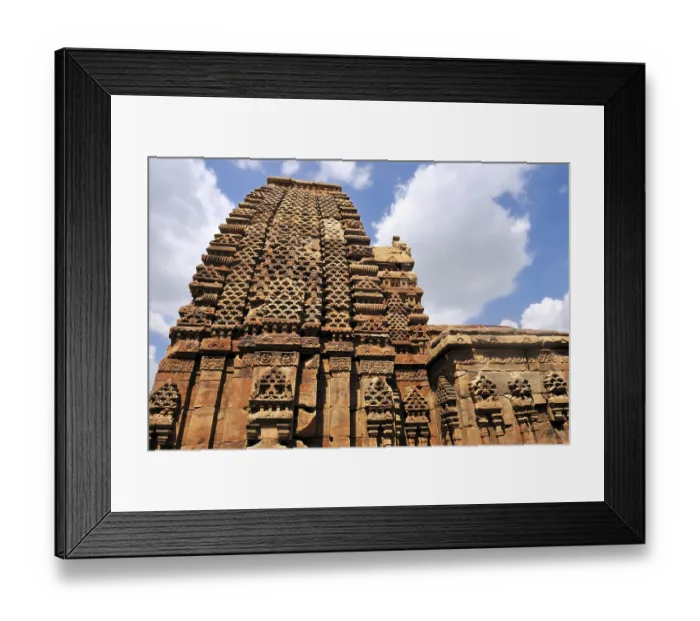 Framed Print : Nandi Mandap Pattadakal Badami Karnataka India Asia Oct 2010