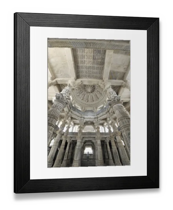 Framed Print : Adinath Jain Temple Ranakpur Rajasthan India Asia June 2010