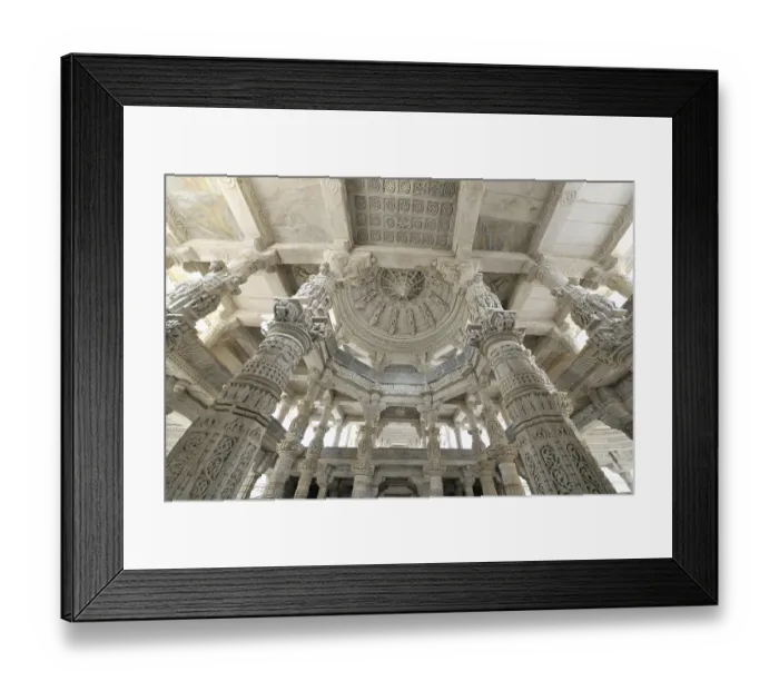 Framed Print : Adinath Jain Temple Ranakpur Rajasthan India Asia June 2010