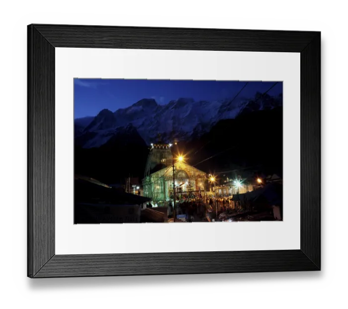 Framed Print : Kedarnath temple Uttarakhand India Asia Framed Print : Kedarnath temple Uttarakhand India Asia