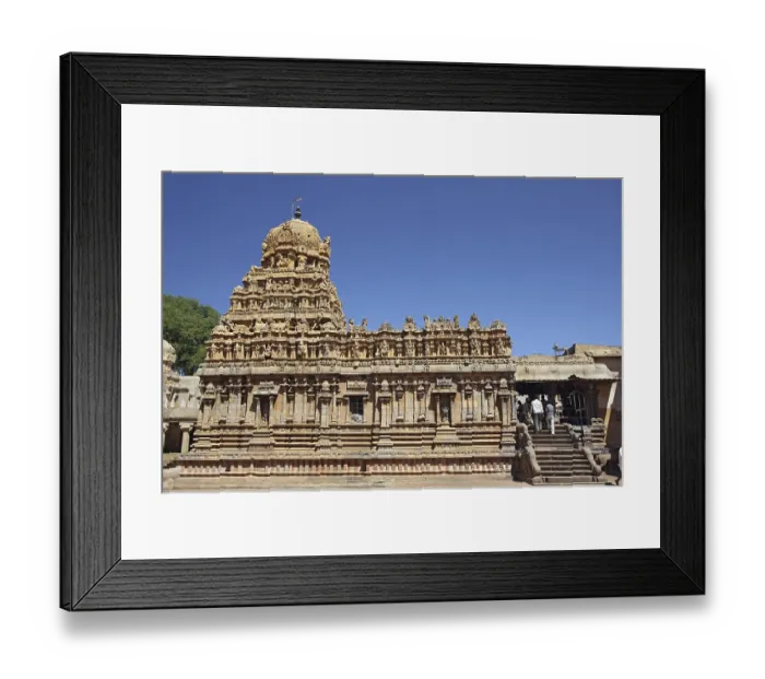 Framed Print : Brihadishwara temple thanjavur Vishwakarma Tamilnadu India