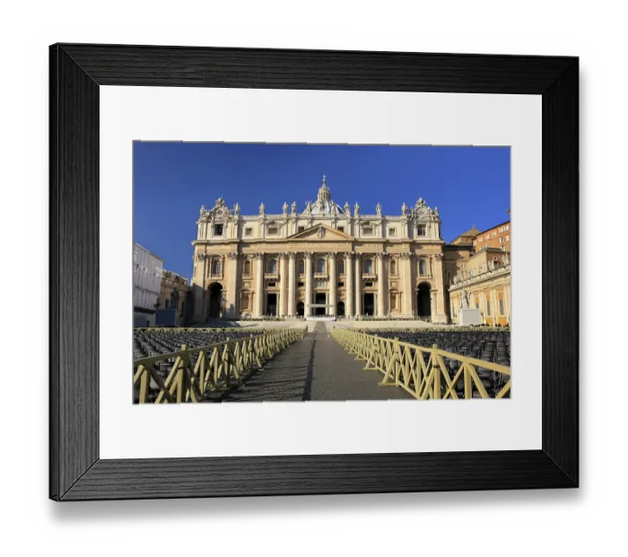 Framed Print : Saint Peter Rome Italy Framed Print : Saint Peter Rome Italy