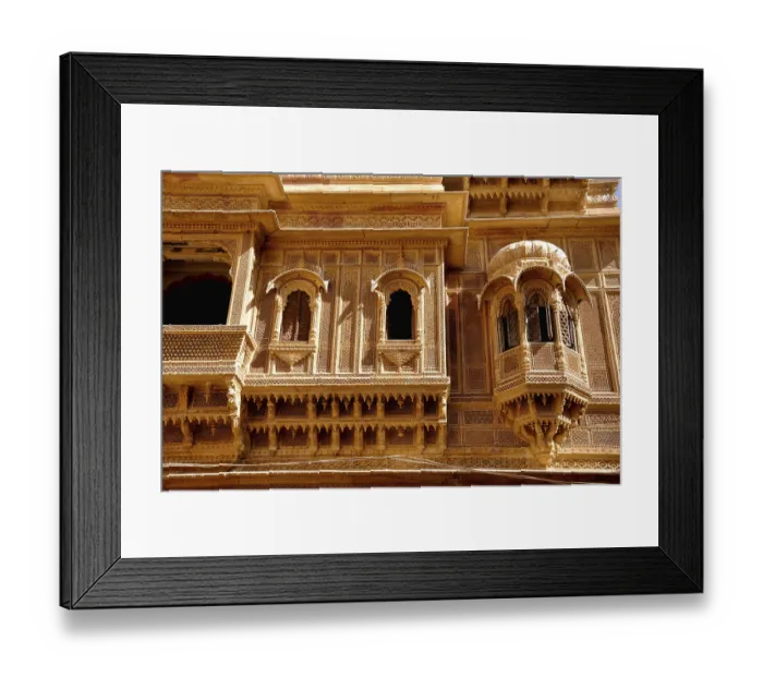 Framed Print : Fort of jaisalmer at Rajasthan India Framed Print : Fort of jaisalmer at Rajasthan India