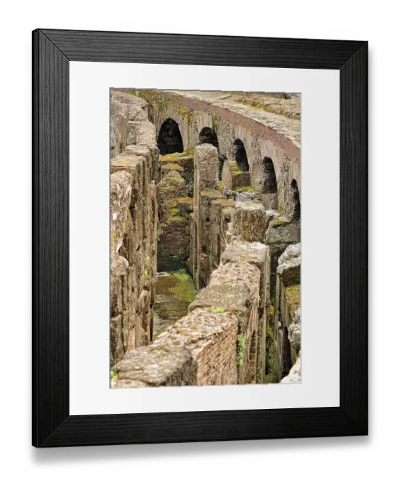 Framed Print : A picture of the amazing colosseum in Rome