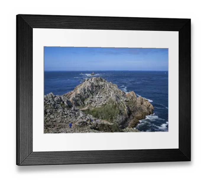 Framed Print : Plogoff, Brittany, France - Cape Pointe du Raz