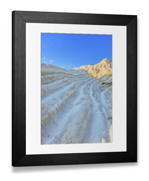 Framed Print : Limestone, Riserva Naturale di Punta Bianca