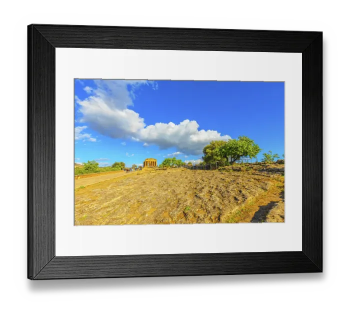 Framed Print : Temple of Concordia, Valley of Temples Framed Print : Temple of Concordia, Valley of Temples