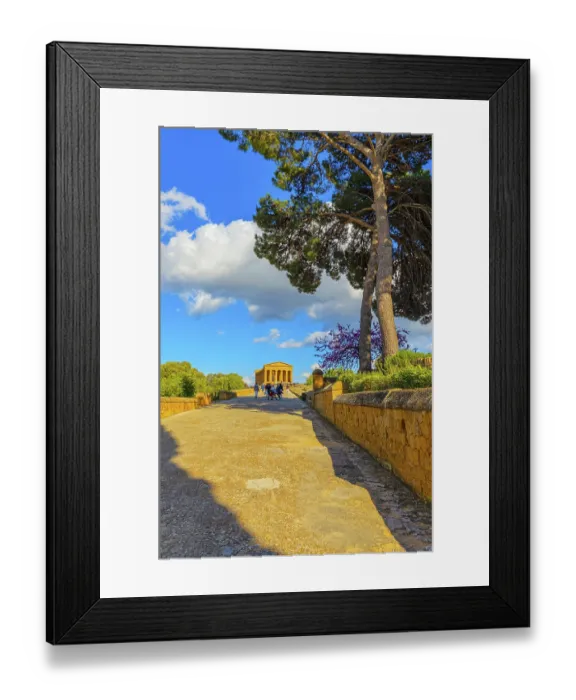 Framed Print : Temple of Concordia, Valley of Temples Framed Print : Temple of Concordia, Valley of Temples