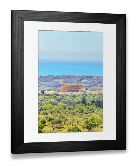 Framed Print : Temple of Concordia, Valley of Temples